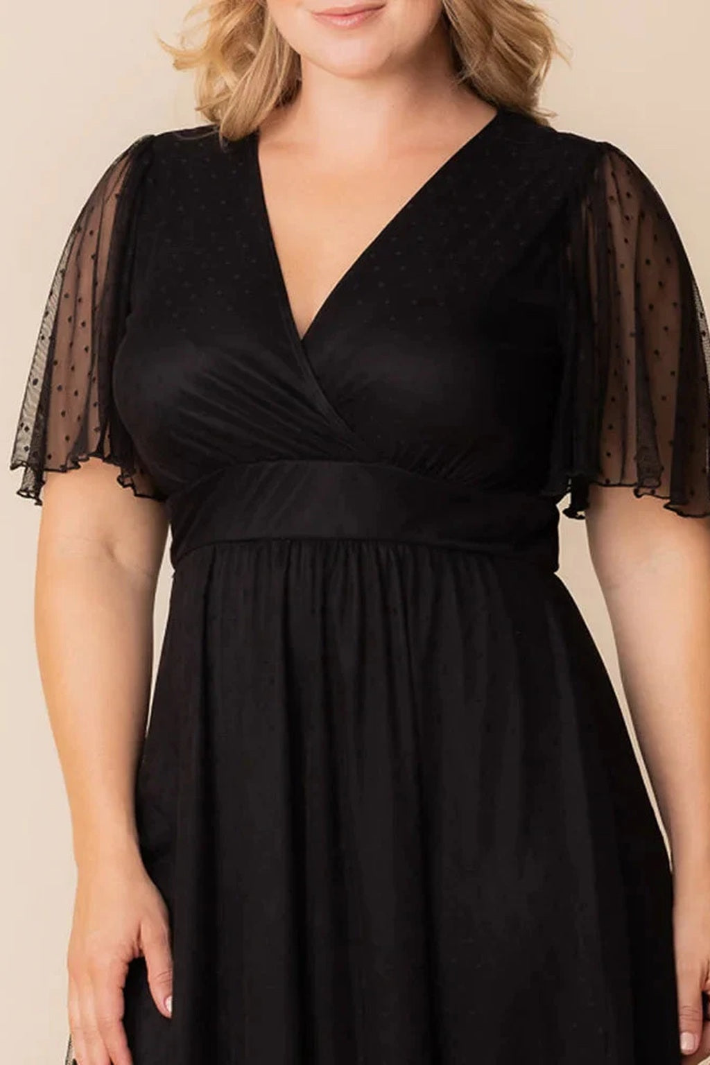 Margot Mesh Midi Cocktail Dress