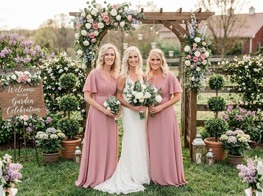 The Art of Cohesion: Styling Your Bridal Party