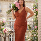 Silvarelle Plus Size Modern Sheath Lace Bridesmaid Dress with Floral Texture for Wedding -N0354