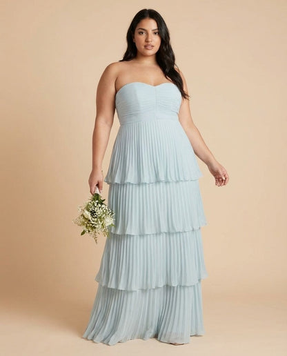 Chantarae Plus Size Off The Shoulder Mesh Bridesmaid Dress Leg Slit Curvy Friendly Sheath Gown For Wedding Party -N0370