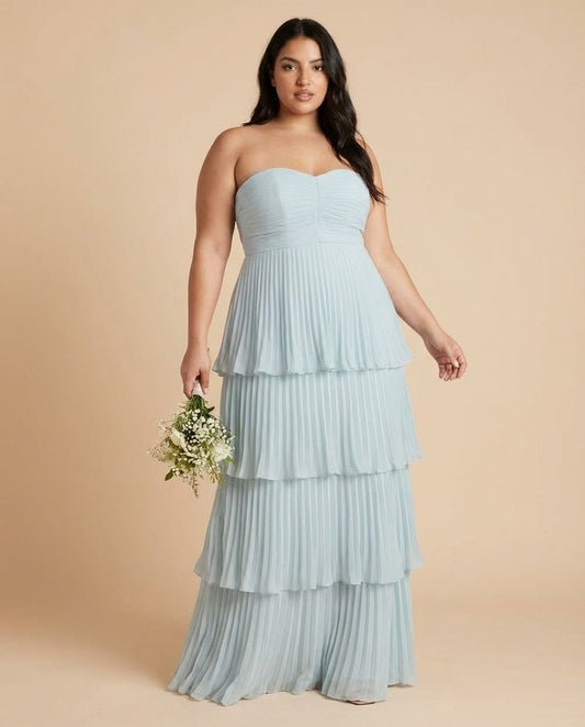 Chantarae Plus Size Off The Shoulder Mesh Bridesmaid Dress Leg Slit Curvy Friendly Sheath Gown For Wedding Party -N0370