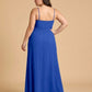 Silvarelle Elegant Plus Size Sheath Chiffon Bridesmaid Dress with Flowing Fit for Wedding -N0364