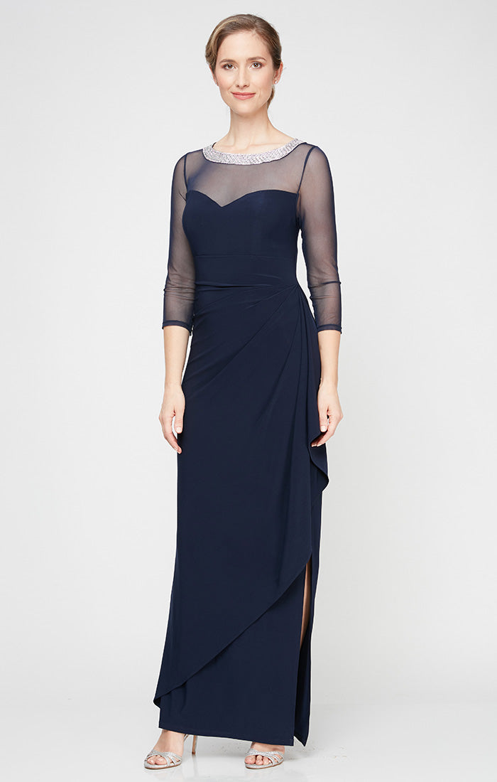 Plus Maya Matte Jersey Ruched Dress