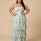 Chantarae Elegant Plus Size A-Line Chiffon Bridesmaid Dress - N0376