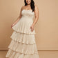 Chantarae Sophisticated Plus Size A-Line Satin Charmeuse Bridesmaid Gown - N0380