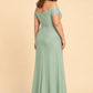 Plus Size Off Shoulder Lace Embroidered A-Line Mother of the Evening Gown Elegant Formal Wear