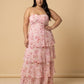 Chantarae Elegant Plus Size A-Line Chiffon Bridesmaid Dress - N0376