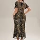 Plus Size Sequin Mermaid Formal Dress