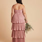 Chantarae Elegant Satin Charmeuse A-Line Plus Size Bridesmaid Dress with Ruffles Perfect for Wedding Events - N0384