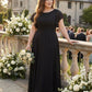 Avenleigh Plus Size Classic A-Line Chiffon Formal Bridesmaid Dress for Wedding Look - N0343