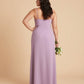 Silvarelle Plus Size Timeless Lace Sheath Floor Length Chiffon Bridesmaid Dress -N0366