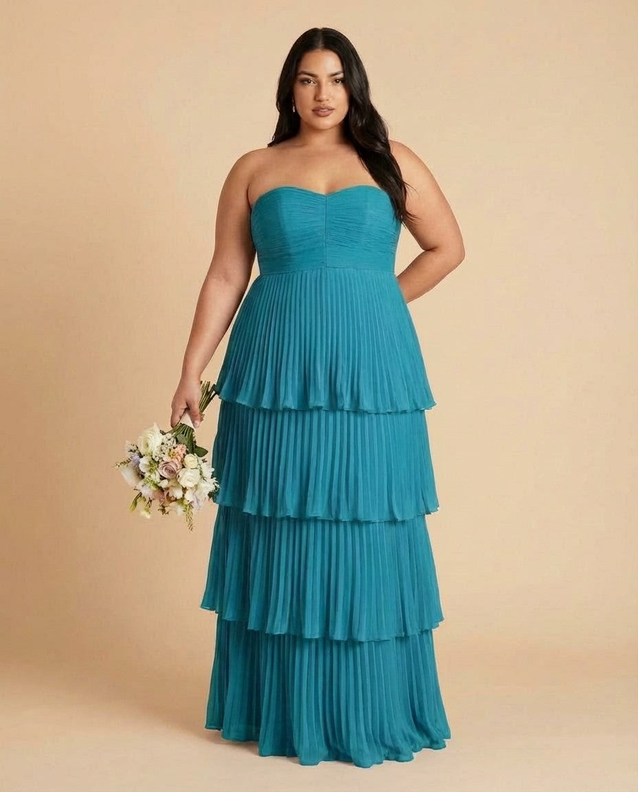 Chantarae Plus Size Off The Shoulder Mesh Bridesmaid Dress Leg Slit Curvy Friendly Sheath Gown For Wedding Party -N0370