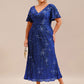 Plus Size Sequin Mermaid Formal Dress