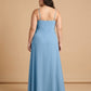 Silvarelle Elegant Plus Size Sheath Chiffon Bridesmaid Dress with Flowing Fit for Wedding -N0364