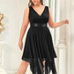 Plus Size Stunning V Neck Prom Lace Dress for Women