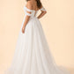 Dreamy Princess Wedding Dress for Curvy Brides with Corset Top and Flowy A-Line Silhouette