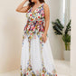 Plus Size Sleeveless V-Neck Chiffon Semi Bridesmaid Dress