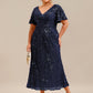 Plus Size Sequin Mermaid Formal Dress