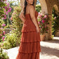 Chantarae Sophisticated Plus Size A-Line Chiffon Bridesmaid Gown - N0374