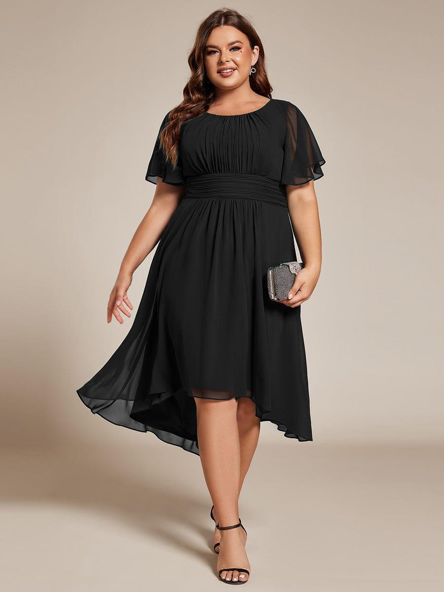 Plus Size Flowy Chiffon Bridesmaid Dress