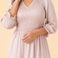 Romantic Plus Size Satin Bridesmaid Dress with Ruffles and Hidden Pockets
