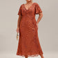 Plus Size Sequin Mermaid Formal Dress