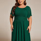 Plus Size Flowy Chiffon Bridesmaid Dress