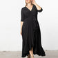 Veronica Ruffled Evening Gown