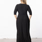 Veronica Ruffled Evening Gown