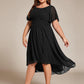 Plus Size Flowy Chiffon Bridesmaid Dress
