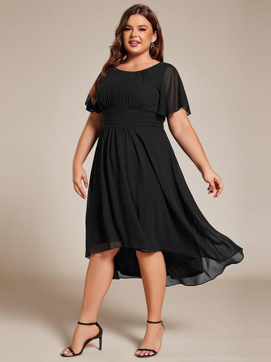 Plus Size Flowy Chiffon Bridesmaid Dress