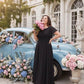Avenleigh Plus Size Classic A-Line Chiffon Formal Bridesmaid Dress for Wedding Look - N0343