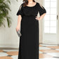 Simple Plus Size Bodycon Maxi Mermaid Wedding Guest Dress