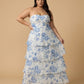 Chantarae Elegant Plus Size A-Line Chiffon Bridesmaid Dress - N0376