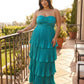 Chantarae Plus Size Minimalist Satin Bridesmaid Dress with Fluid Drape for Wedding Party -N0378