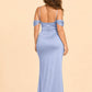 Bridesmaid Maxi Dress with Detachable Bra and Flattering Slit