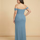 Elanthia Sexy Plus Size Sheath Bridesmaid Dress with Convertible Design for Wedding-N0345