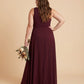 Whisperfall Plus Size Sculpting Panel One Shoulder Bridesmaid Dress - N0321
