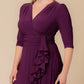 Veronica Ruffled Evening Gown