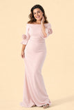 Plus Size Mother of the Bride Gown with Sculpted Flower Detail and Feminine Silhouette