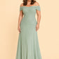 Plus Size Off Shoulder Lace Embroidered A-Line Mother of the Evening Gown Elegant Formal Wear