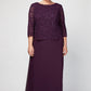 Plus Juliet Sequin Lace & Chiffon Gown