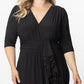 Veronica Ruffled Evening Gown