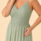 Plus Size Bridesmaid Evening Gown with Sequins Lace and Elegant Open Back A-Line Dress Maxi
