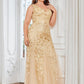 Plus Size Maxi Sequin Formal Dresses & Gowns