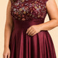 Sweet Style Sleeveless Cap Sleeve Elegant Mother of Bride Wedding Dress