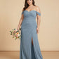 Elanthia Sexy Plus Size Sheath Bridesmaid Dress with Convertible Design for Wedding-N0345