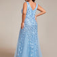 Plus Size Maxi Sequin Formal Dresses & Gowns