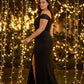 Elanthia Plus Size Modern Sheath Bridesmaid Dress with Ruched Bodice for Wedding -N0349