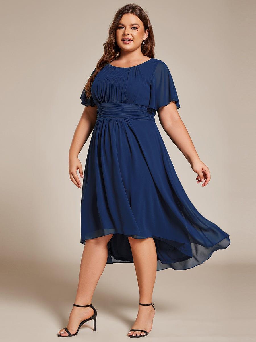 Plus Size Flowy Chiffon Bridesmaid Dress